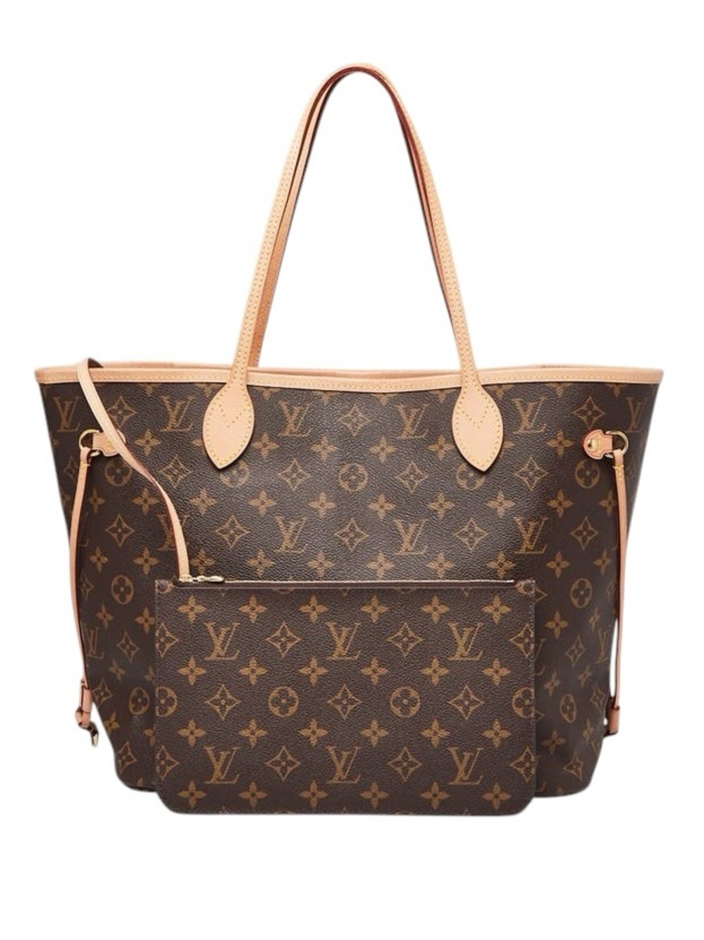 🆕 👜✨Neverfull MM Monogram Tote with Matching Pochette ✨👜